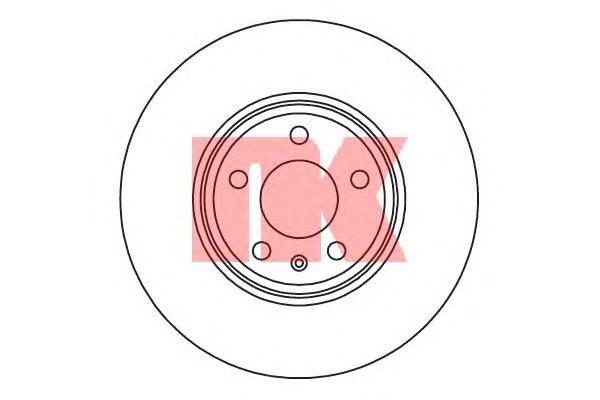 фото Тормозной диск nk 2047132