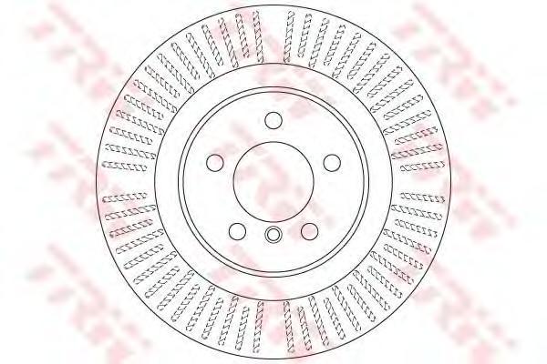 фото Тормозной диск trw/lucas df6507s