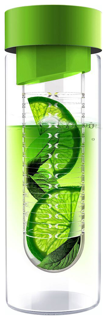 фото Бутылка asobu swg11 green прозрачный 0,6 л., зеленый