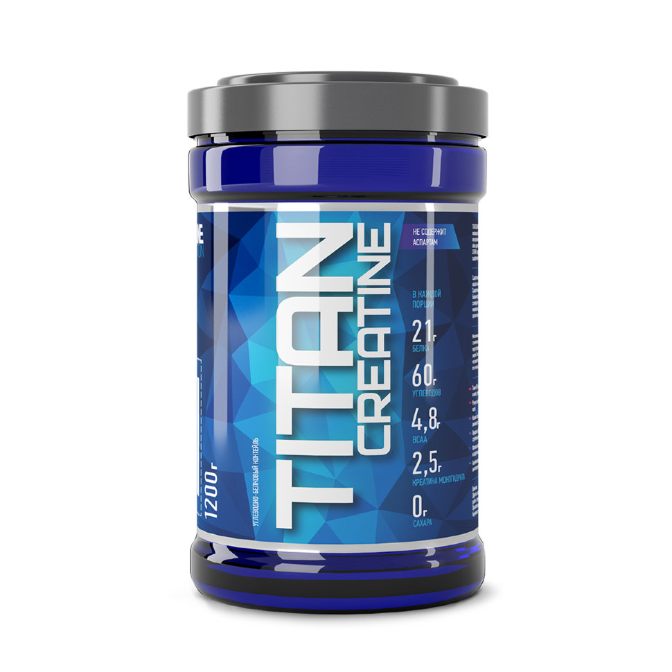 фото Гейнер rline titan creatine, 1200 г, банан