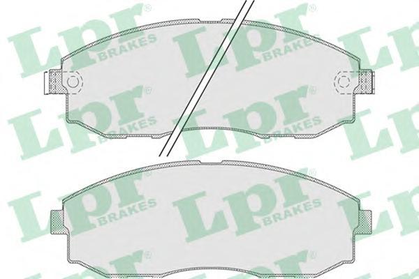 

Комплект тормозных колодок Lpr 05P1015