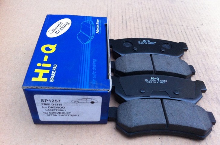 

Комплект тормозных колодок Sangsin brake SP1257