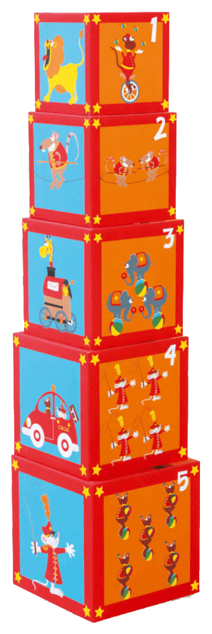 фото Детские кубики scratch stacking tower сircus 6181050