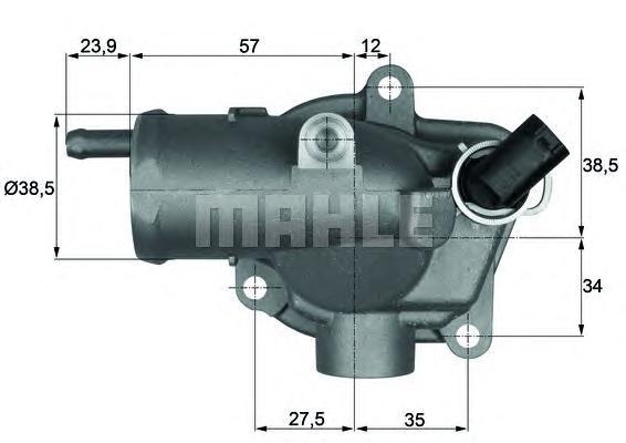 фото Термостат mahle/knecht th1187