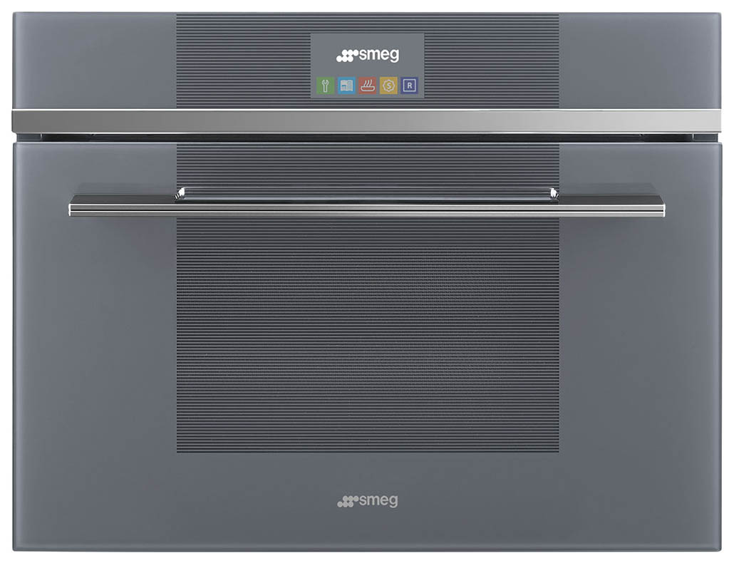 фото Встраиваемый электрический духовой шкаф smeg sf4104mcs silver