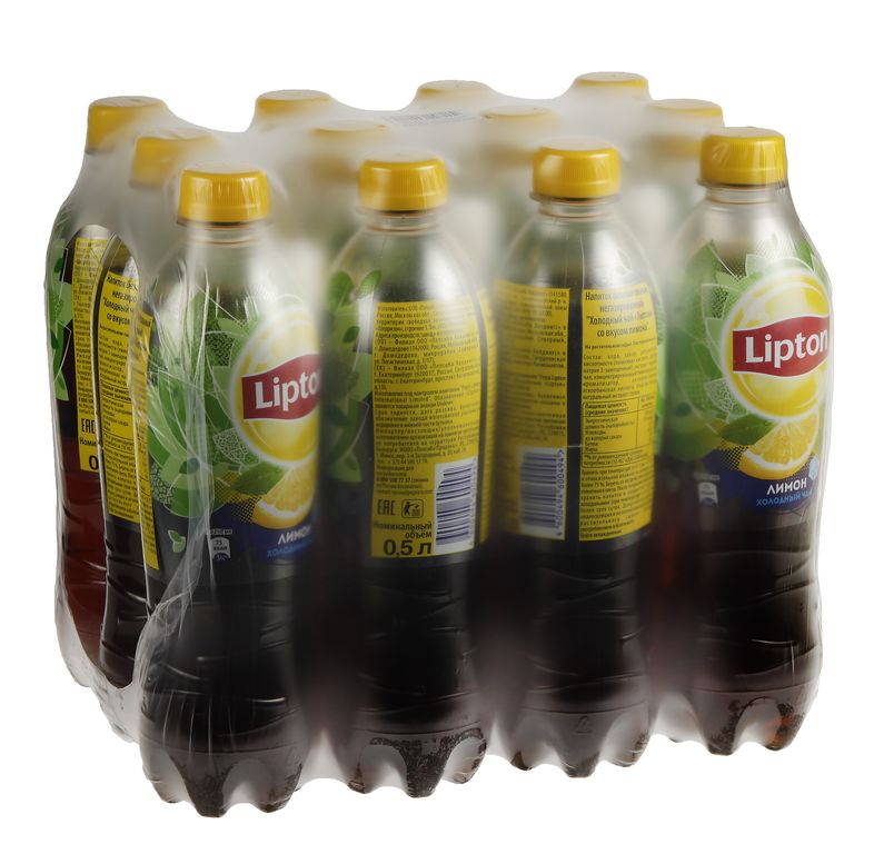

Холодный чай Lipton лимон 0.6 л 12 штук в упаковке