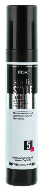 

Лак для волос Витэкс Studio Style ультрасильной фиксации 215 мл