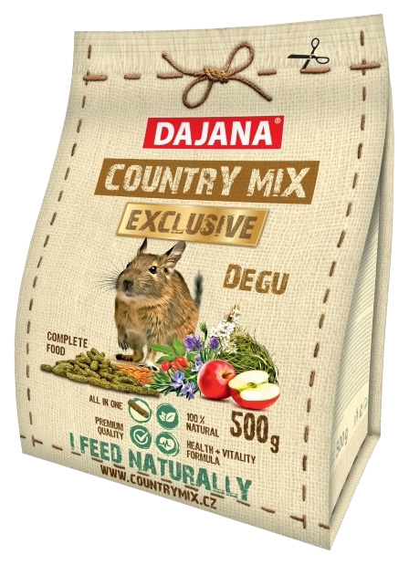 

Корм для дегу Dajana EXCLUSIVE 0.5 кг 1 шт