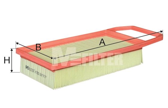 фото Фильтр воздушный mfilter k 755