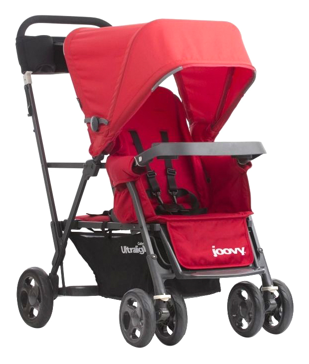 

Коляска Caboose Graphite Ultralight красная для двоих детей, Ultralight