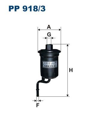 

Фильтр топливный FILTRON PP918/3