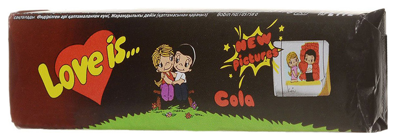 

Жевательная конфета Love is.. кола