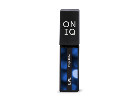 

Гель-лак Oniq Eve 129 Indigo Glitter, 6 мл