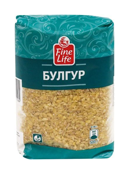 

Крупа Fine Life булгур пшеничная 500 г