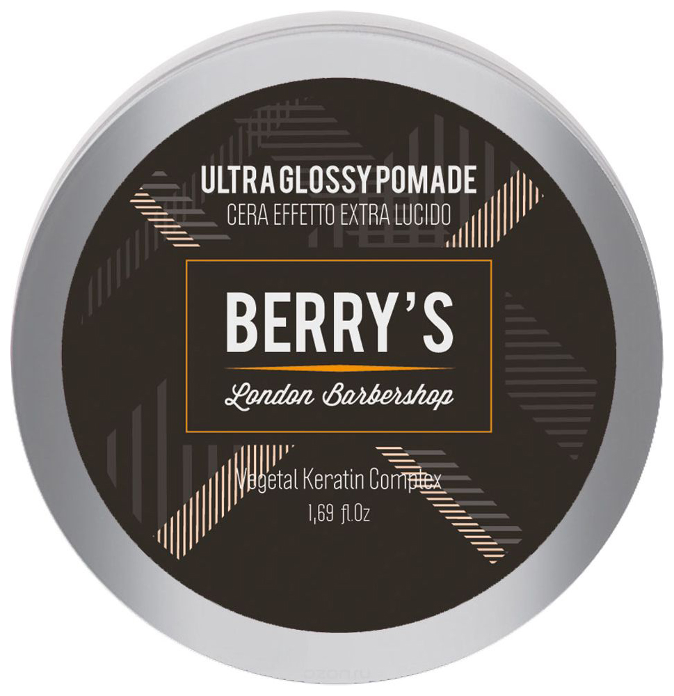 фото Средство для укладки волос brelil professional berry's glossy pomade 50 мл