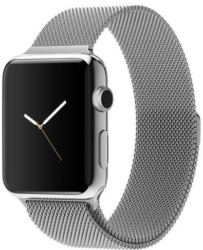 фото Ремешок coteetci w6 (wh5202-ts) для apple watch/series 2/3/4 38/40mm (silver)