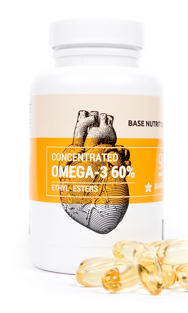 

CMTech Omega-3 60% Ethyl Esters 90 капсул, Omega-3 60% Ethyl Esters