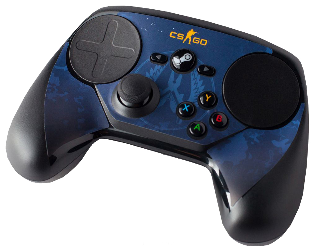 

Накладка для геймпада Valve для Steam Controller, Синий;черный