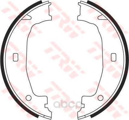 

Тормозные колодки барабанные TRW/Lucas GS8432