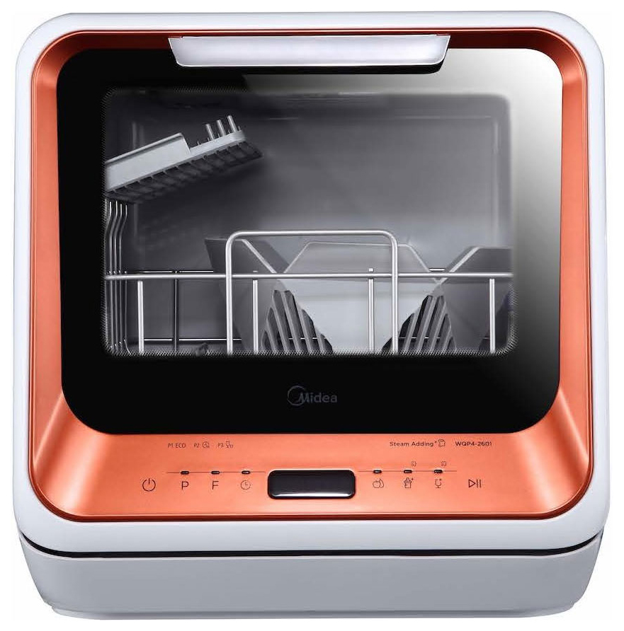 фото Посудомоечная машина компактная midea mcfd42900or mini orange