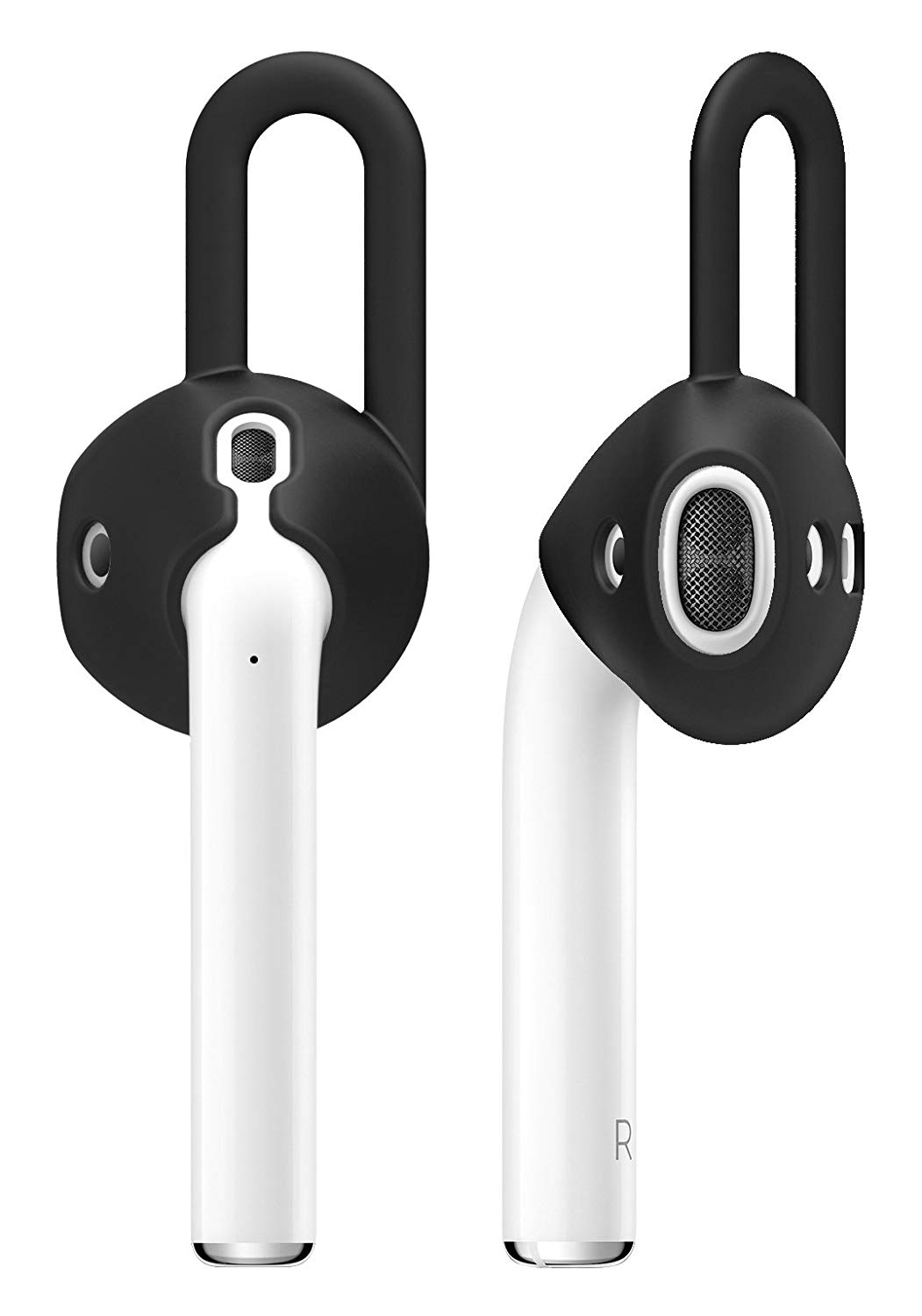 фото Держатель elago earhooks (bk-pad-e) для наушников apple airpods (black) spigen