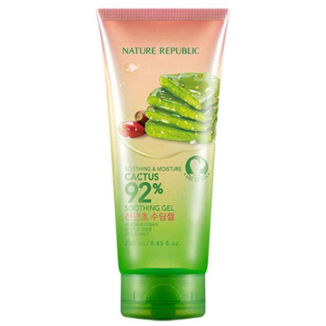 Гель для тела с экстрактом кактуса SOOTHING & MOISTURE CACTUS 92% SOOTHING GEL 250мл