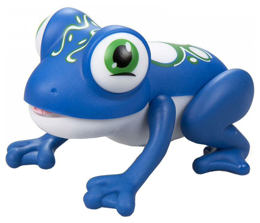 Интерактивная игрушка Silverlit Лягушка Глупи синяя интерактивная игрушка kiddieplay со встроенным двигателем паучок