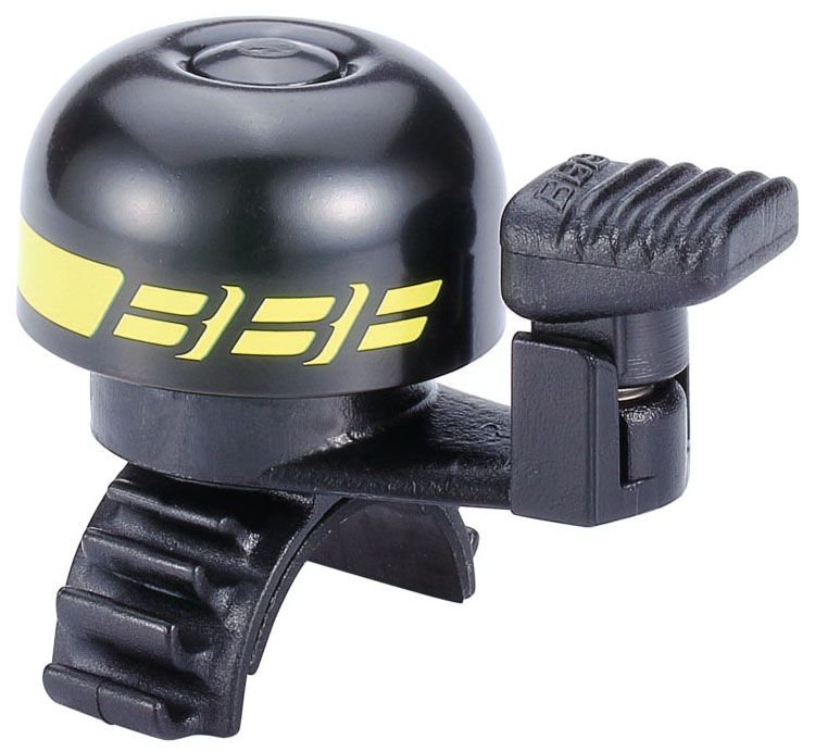 

Звонок велосипедный BBB BBB-14 EasyFit Deluxe черно-желтый, BBB-14 EasyFit Deluxe