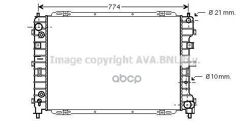 фото Радиатор системы охлаждения ava fd2345