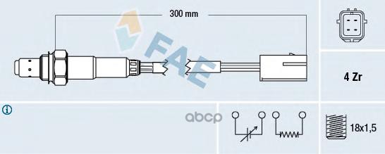 фото Лямбда-зонд fae 77197