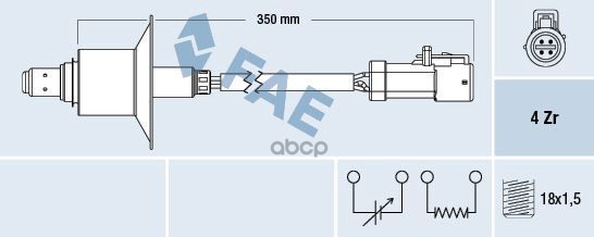 фото Лямбда-зонд fae 77577