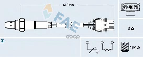 фото Лямбда-зонд fae 77118