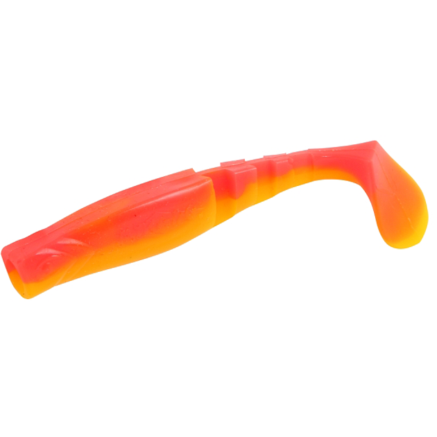 

Силиконовая приманка Mikado Fishunter 2 95 мм, 320, 5 шт., Розовый;желтый, Fishunter 2