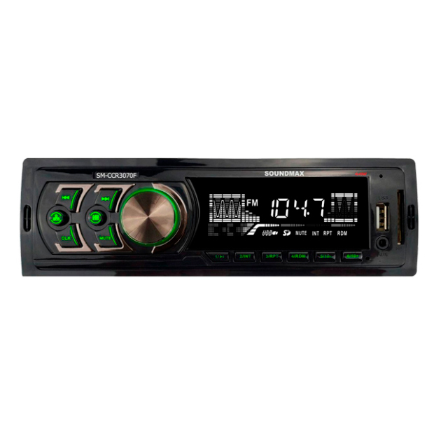 фото Автомобильная магнитола soundmax sm-ccr3070f black g