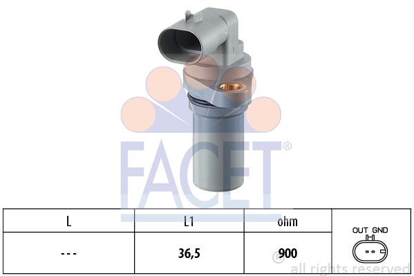 

Датчик автомобильный Facet 9.0440