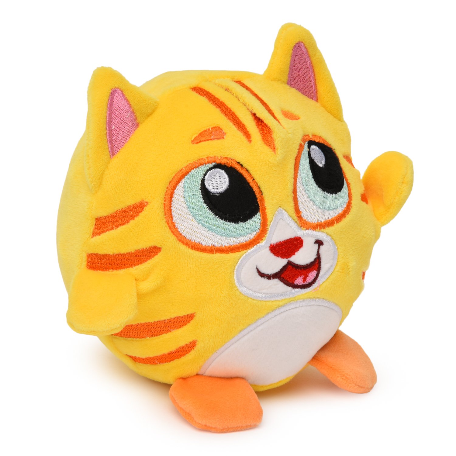 

1toy Плюшевая игрушка Мняшки Хрумс. Мура Хрумс, 18 см Т14285, Желтый
