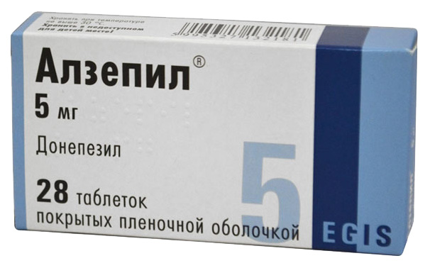 Купить Алзепил таблетки 5 мг 28 шт., EGIS Pharmaceuticals