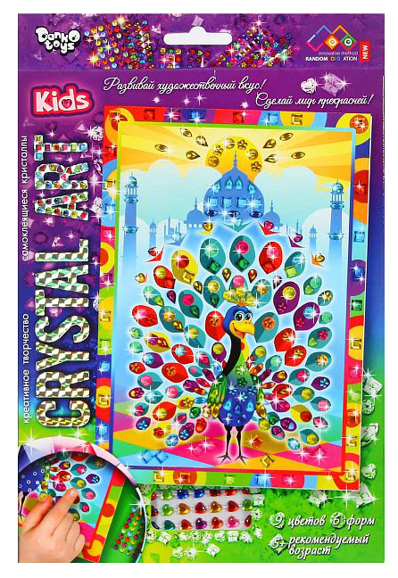 

Поделка Danko Toys Crystal Art Павлин Cart-01-06