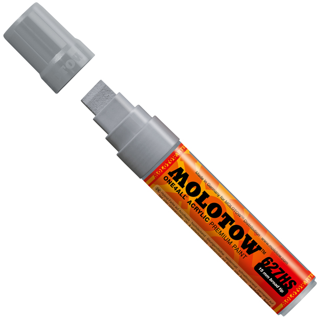 

Маркер акриловый Molotow 627HS 15мм 40мл серый, 627HS 15мм Серый