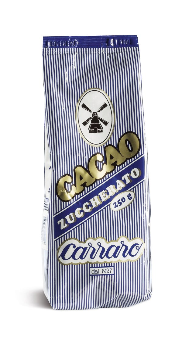 Растворимое какао Carraro cacao zuccherato 250 г