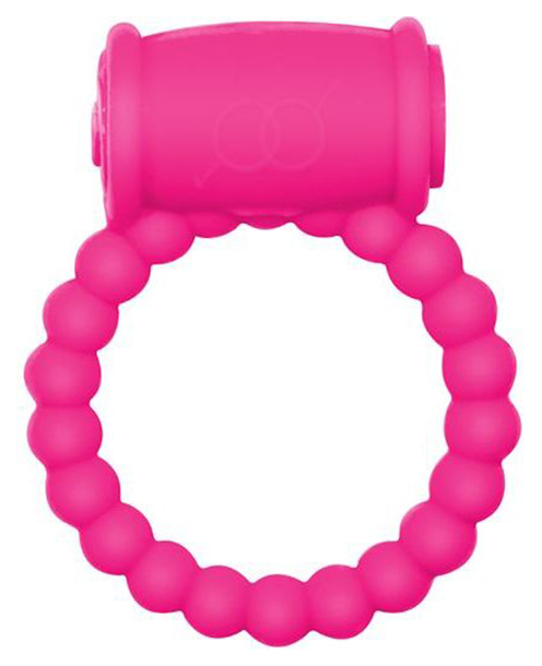 фото Эрекционное кольцо lola toys rings drums розовый