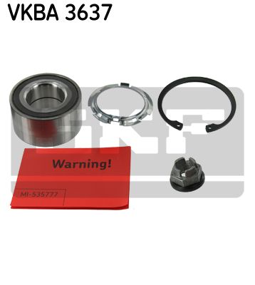 фото Комплект подшипника ступицы колеса skf vkba 3637