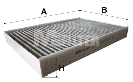 фото Фильтр салона mfilter k 9101c