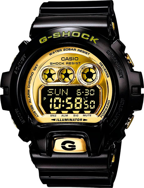 фото Японские наручные часы casio g-shock gd-x6900fb-1e с хронографом