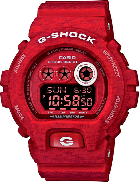 

Наручные часы Casio G-Shock GD-X6900HT-4E с хронографом, G-Shock