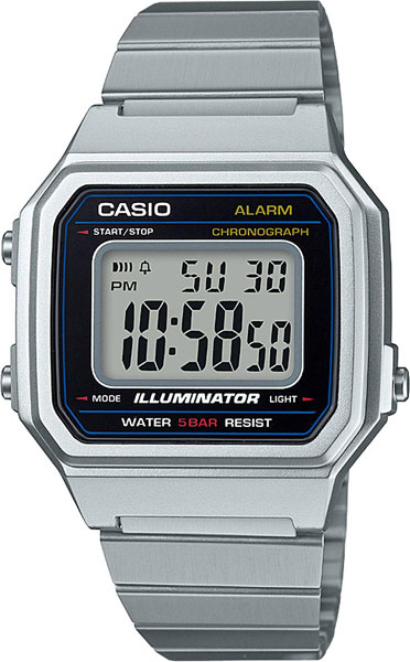 фото Наручные часы электронные мужские casio illuminator collection b650wd-1a