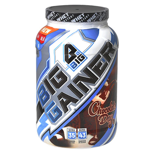 

Гейнер Big Gainer, 1500 г, chocolate day, Gainer