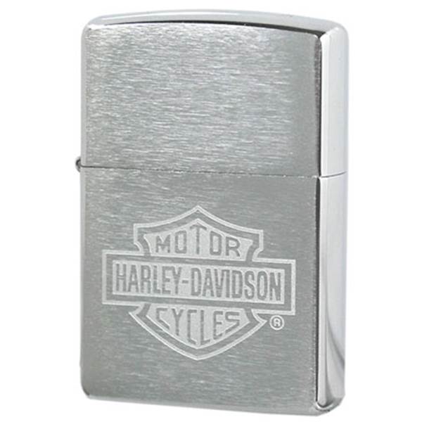 

Бензиновая зажигалка Zippo Harley Davidson Logo 200HD.H199 Brushed Chrome, Серебристый, Harley Davidson Logo 200HD.H199