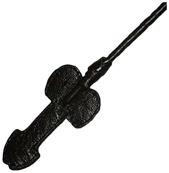 Стек Podium с витой ручкой и наконечником-фаллосом 70 см