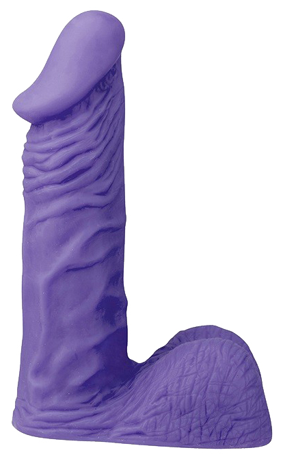 фото Фиолетовый стимулятор-фаллос xskin 6 pvc dong 15 см dream toys